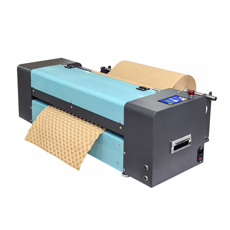 YA40C Paper Bubble Machine(Grey+Cyan) - Image 2